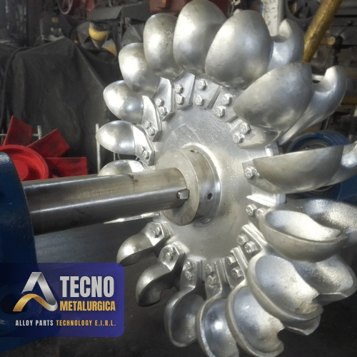 Piezas metálicas para Microcentrales de Generación Hidroeléctrica